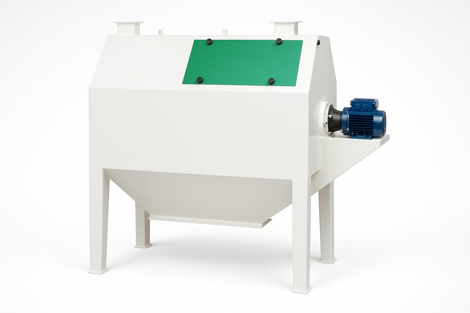 Painted Drum Sieve Machine, 3 Phase