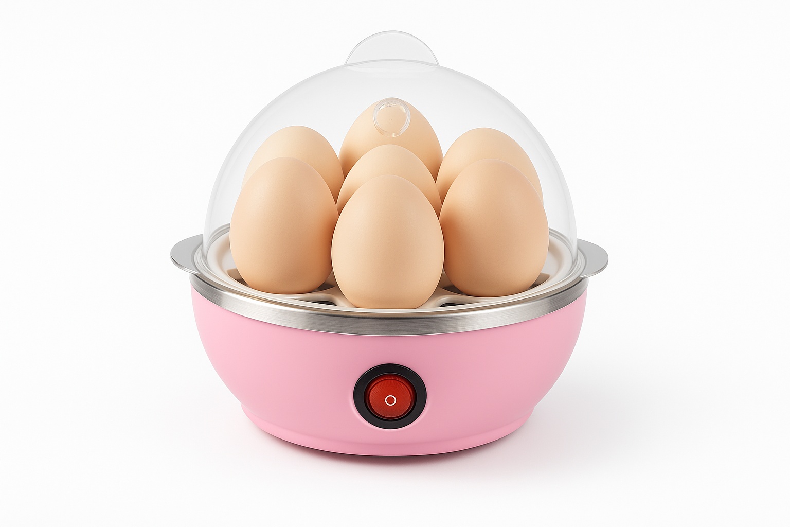 Industrial Pink Plastic Egg Machine