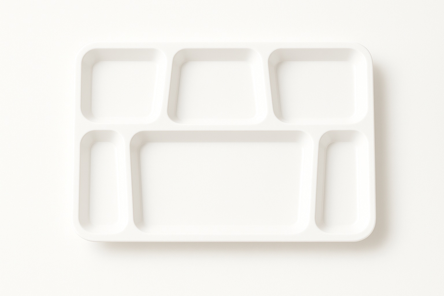 Rectangular Acrylic Platter 14x10 Inch