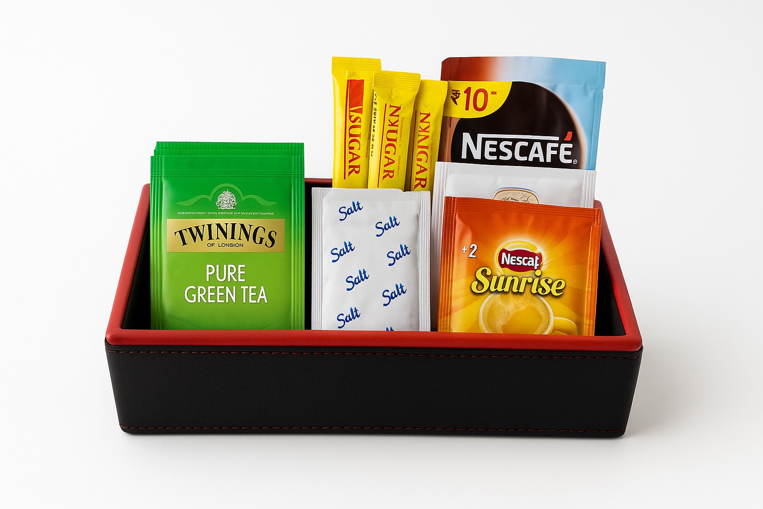 Pu Leather Sachet Holder, Rectangle, 12x6 Inch