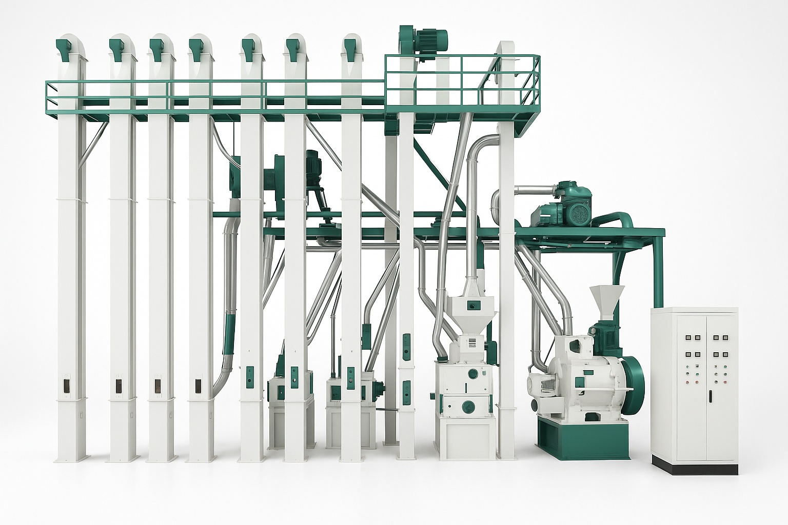 Paraboiled & Raw Rice Processing Machine