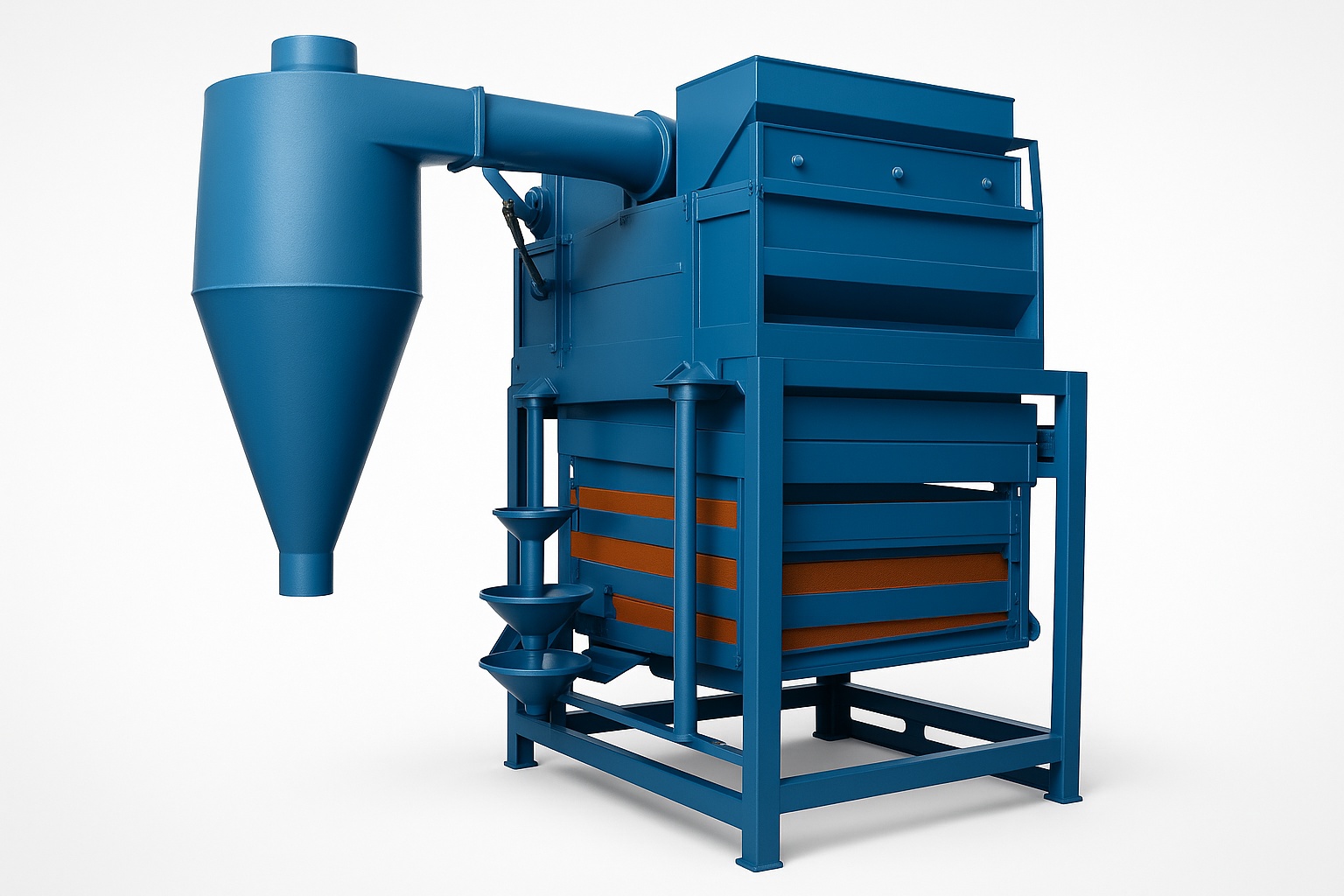 Automated Rice Sifter Aspirator
