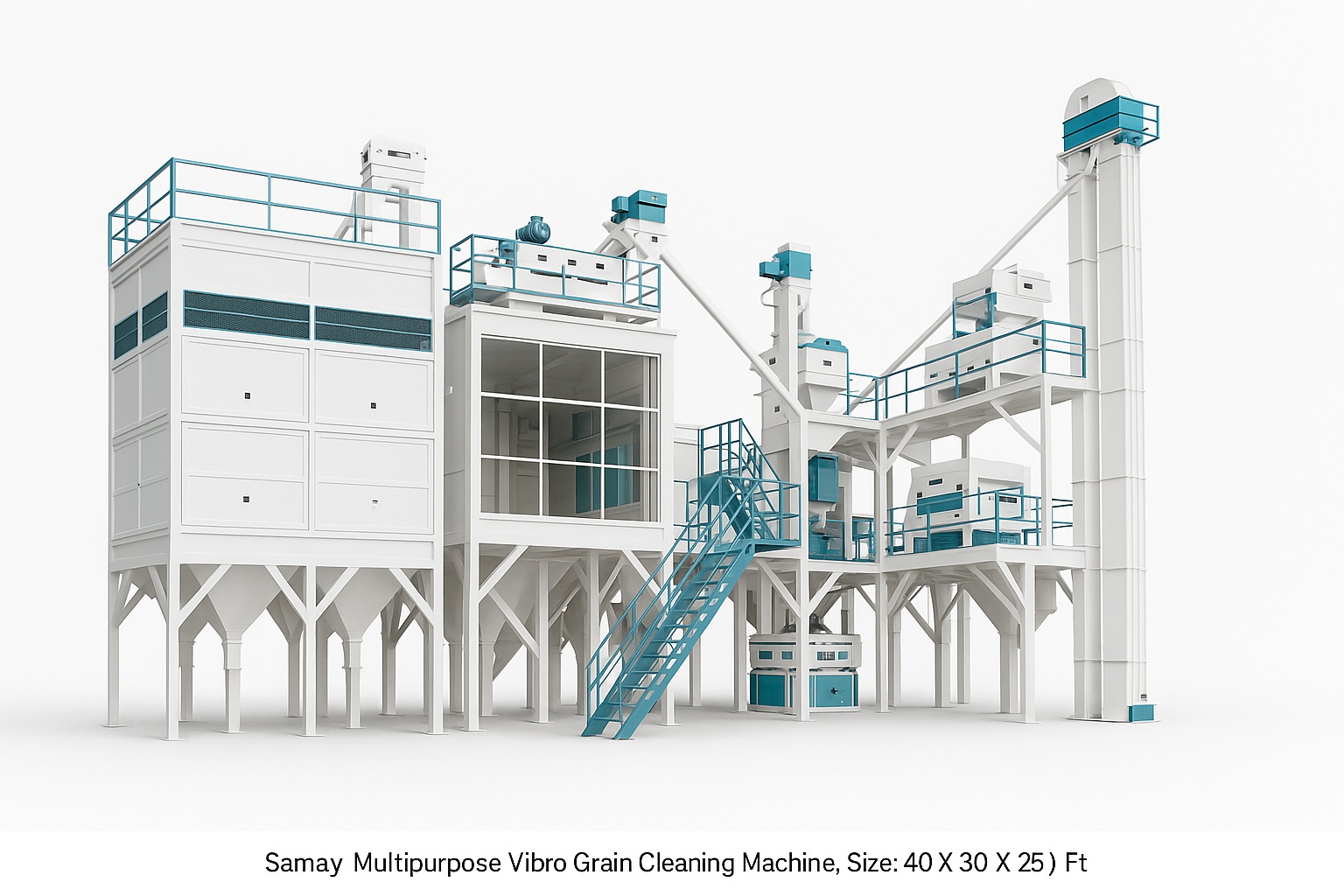 Multipurpose Vibro Grain Cleaning Equipment, Three Phase