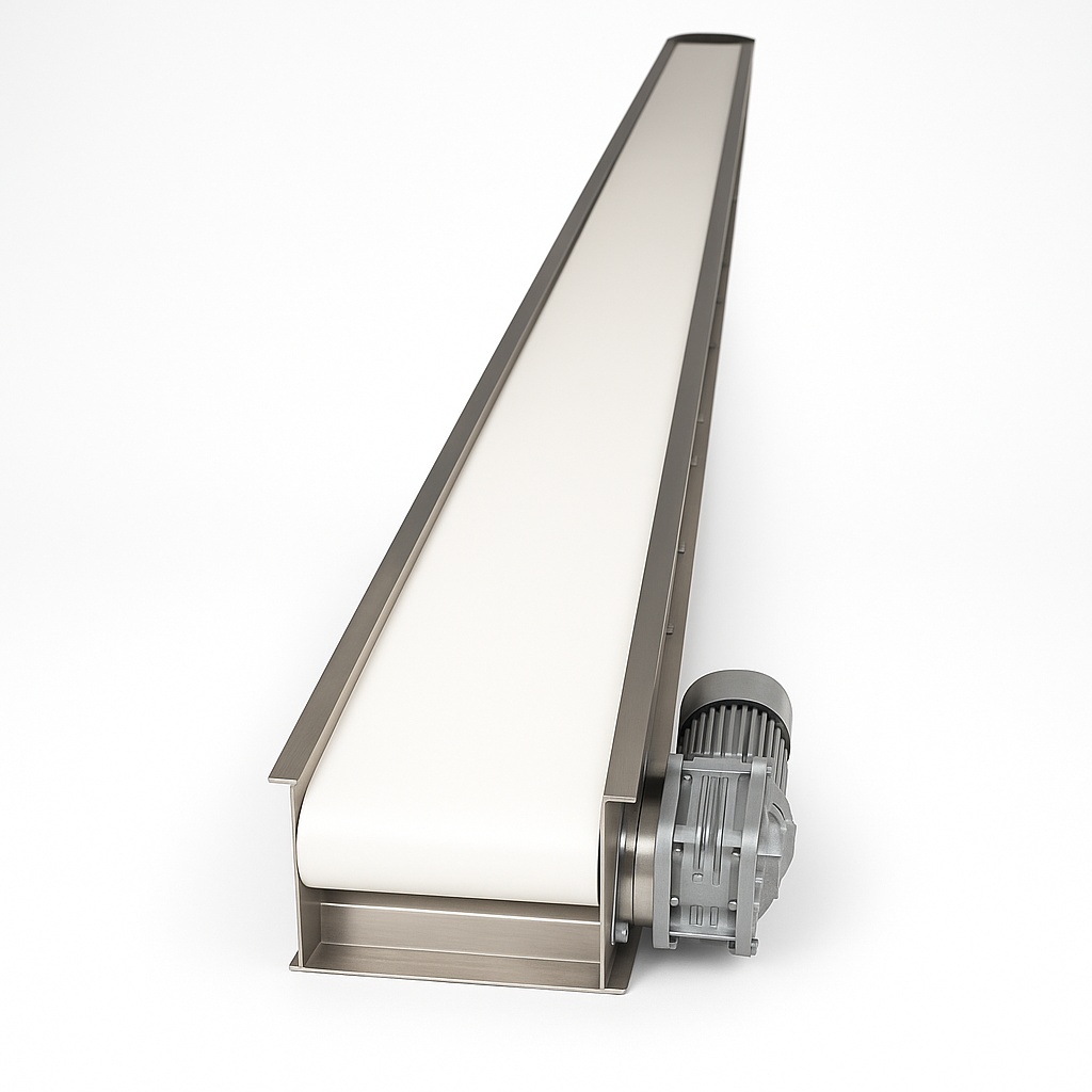 Semi Automatic Rubber Belt Conveyor