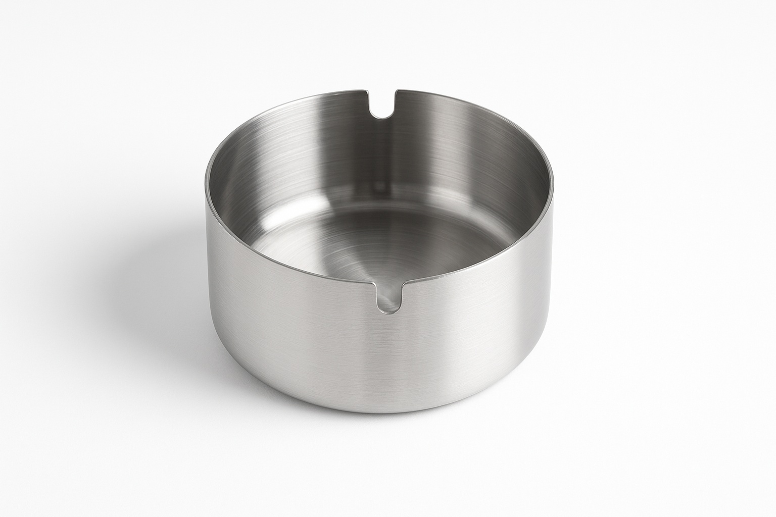 Silver Stainless Steel Ashtray