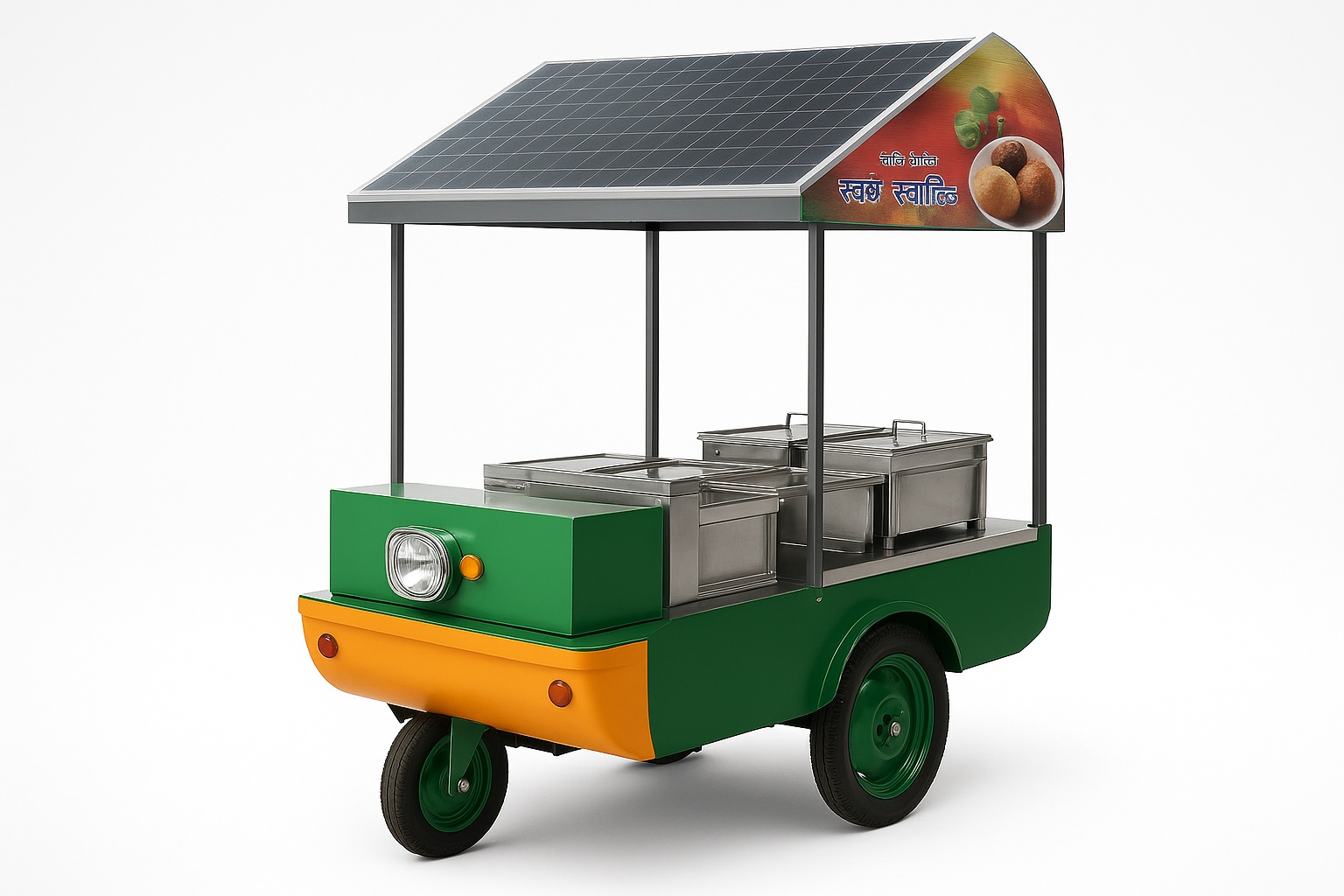 Solar Powered Food Cart