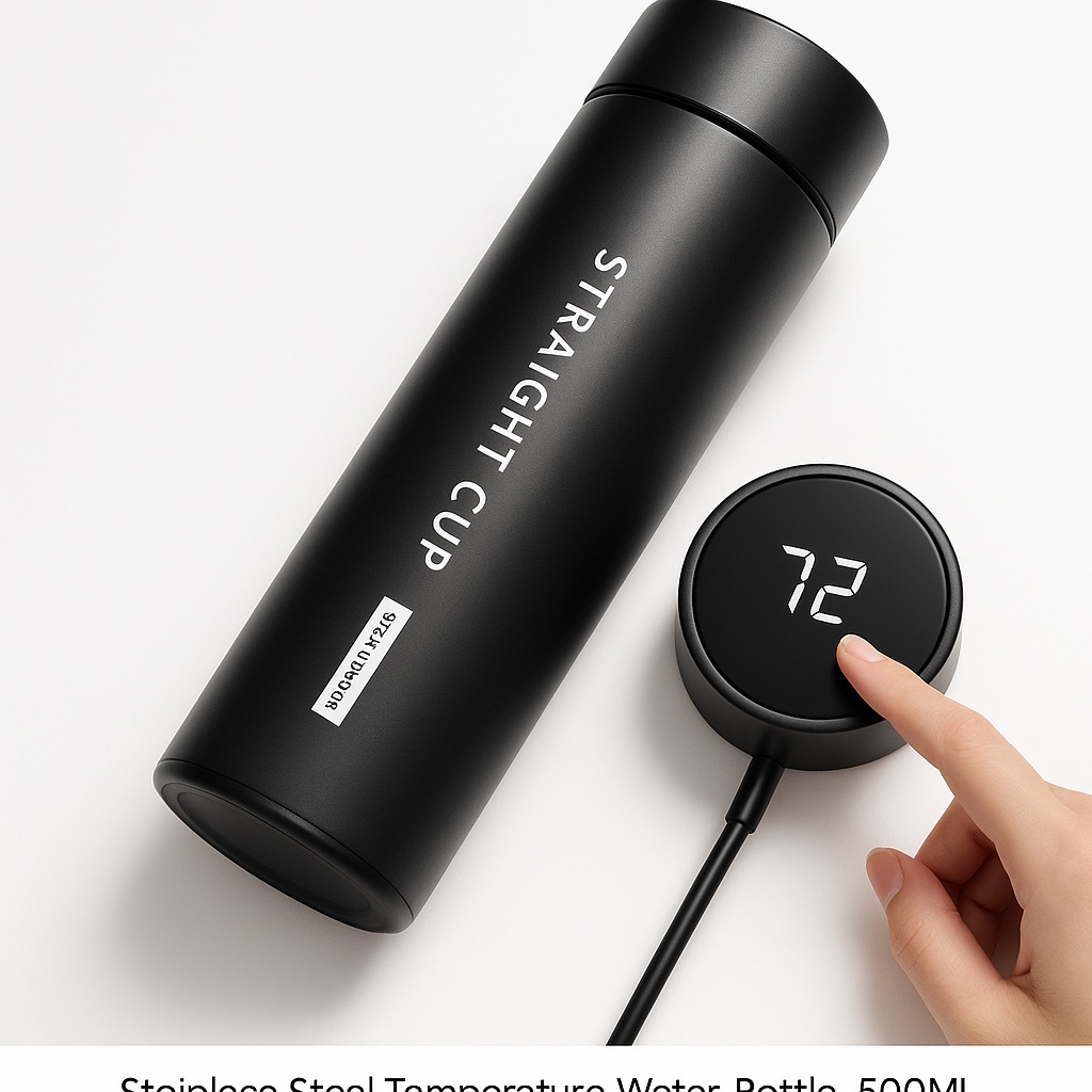 Stainless Steel Temp Water Bottle, 500ML