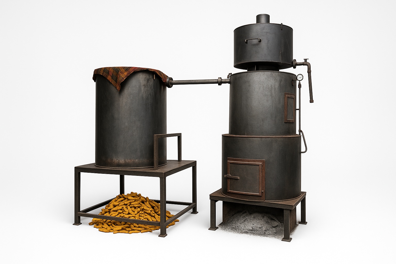 Commercial Turmeric Processing Machine