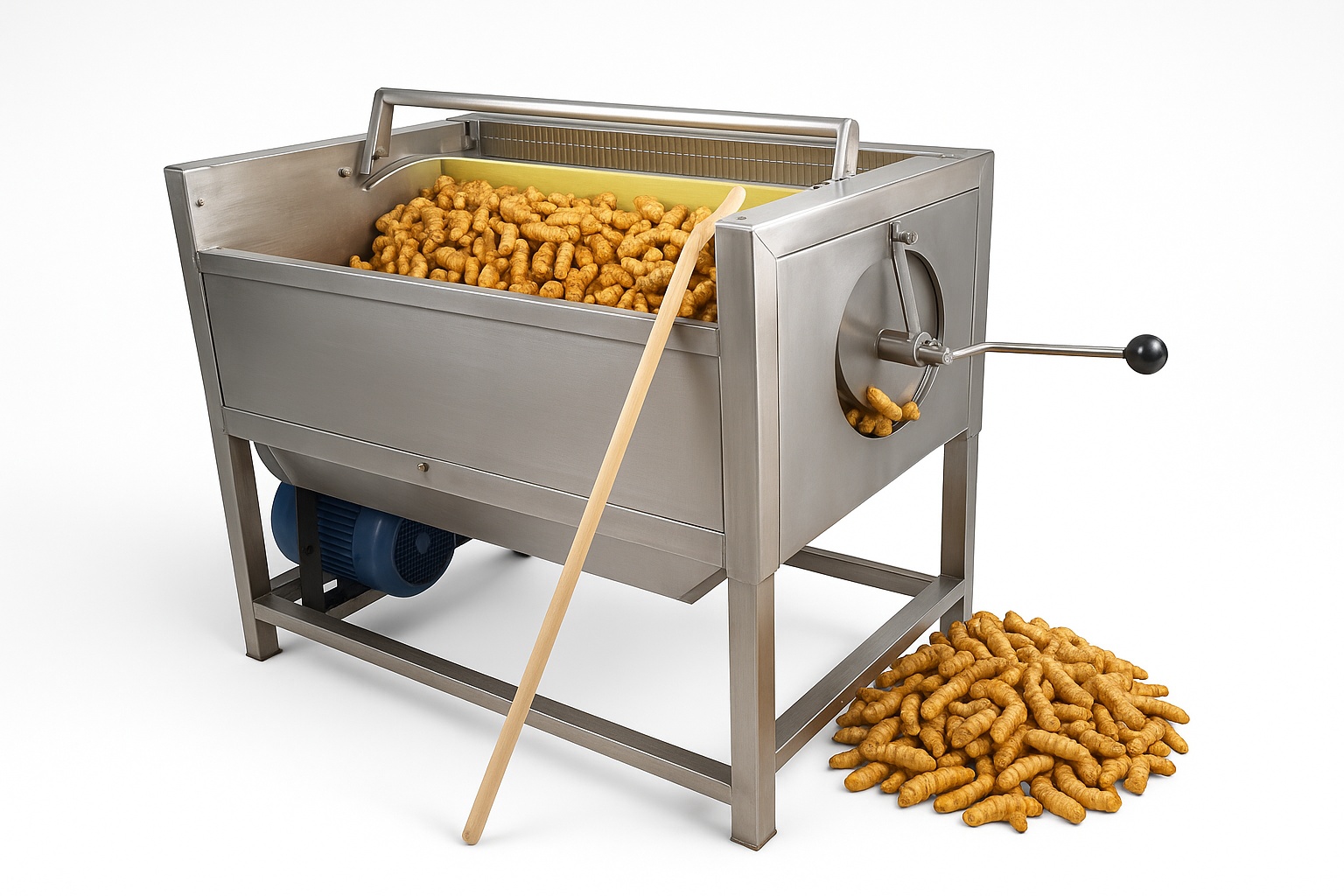 Semi-Automatic Turmeric Machine