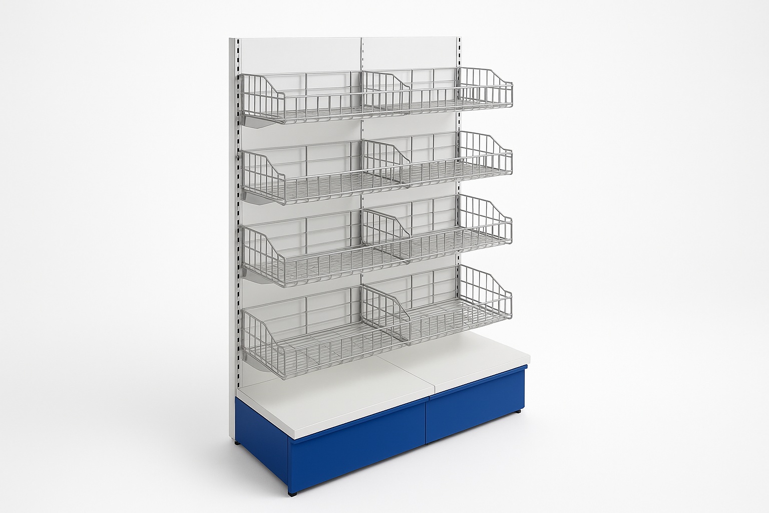 Stainless Steel Vegetable Display Racks
