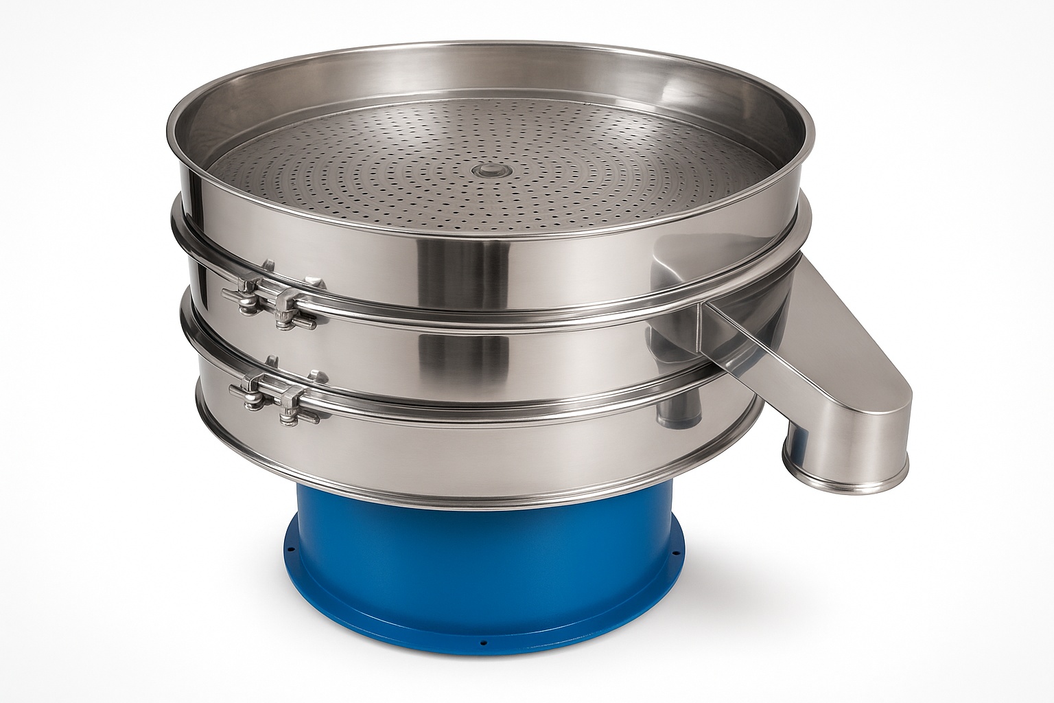 Vibro Sieve Machine, 500kg/hr, 3 Phase